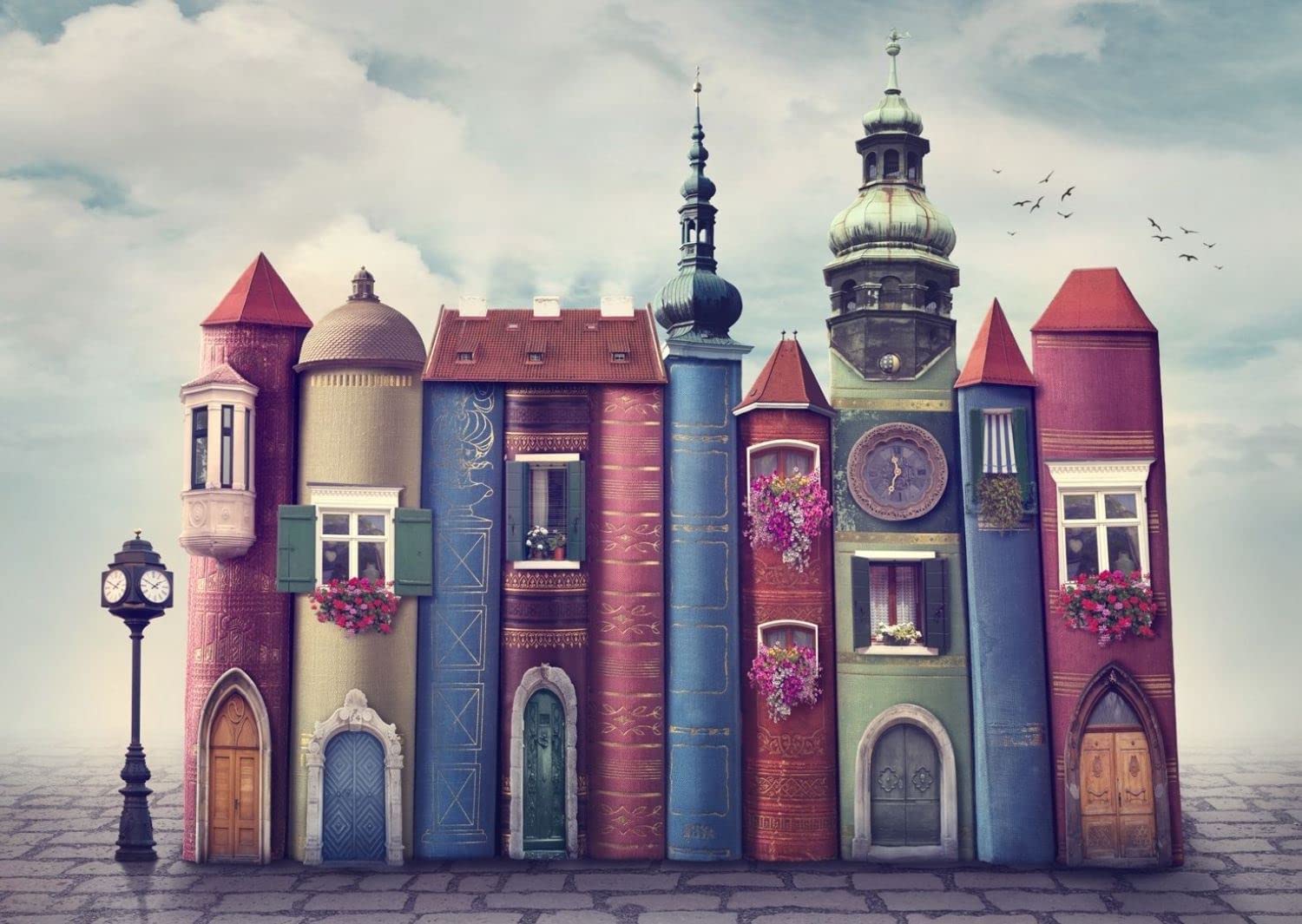 Puzzle Nova Wizarding World of Books 1000 Peças
