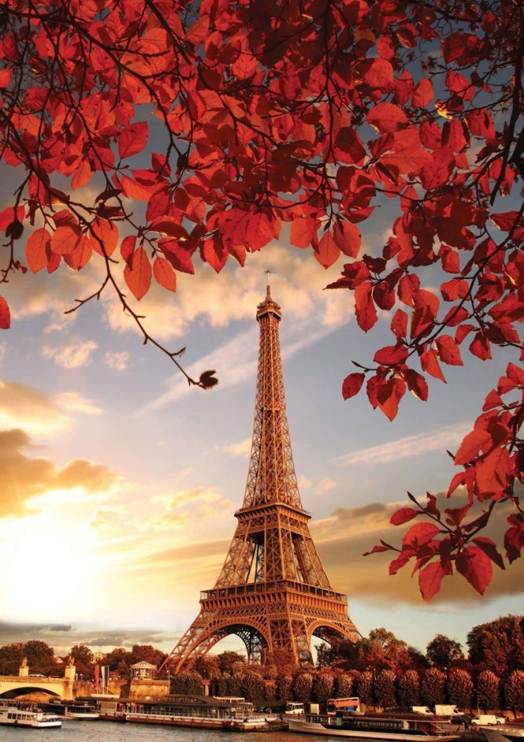 Puzzle Nova Torre Eiffel 1000 Peças