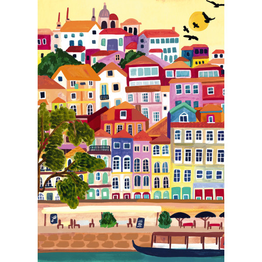 Puzzle Pieces and Peace Porto Portugal de 1500 peças