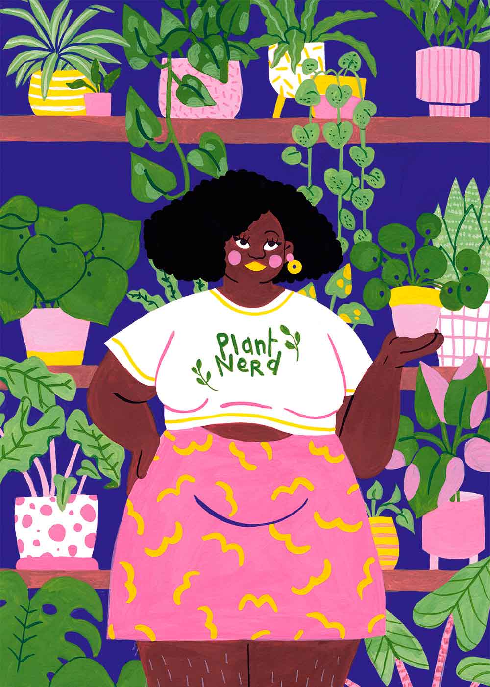 Puzzle Pieces and Peace Plant Nerd de 500 Pçs