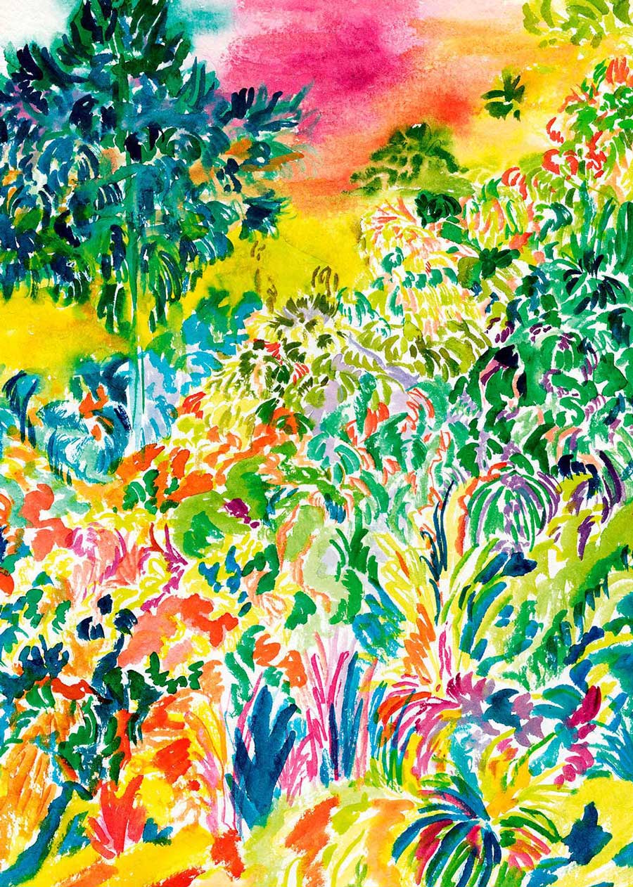 Puzzle Pieces and Peace Vegetação de 500 Pçs