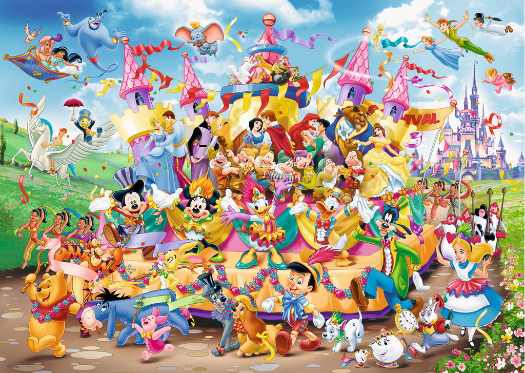 Puzzle Ravensburger Carnival Disney 1000 peças