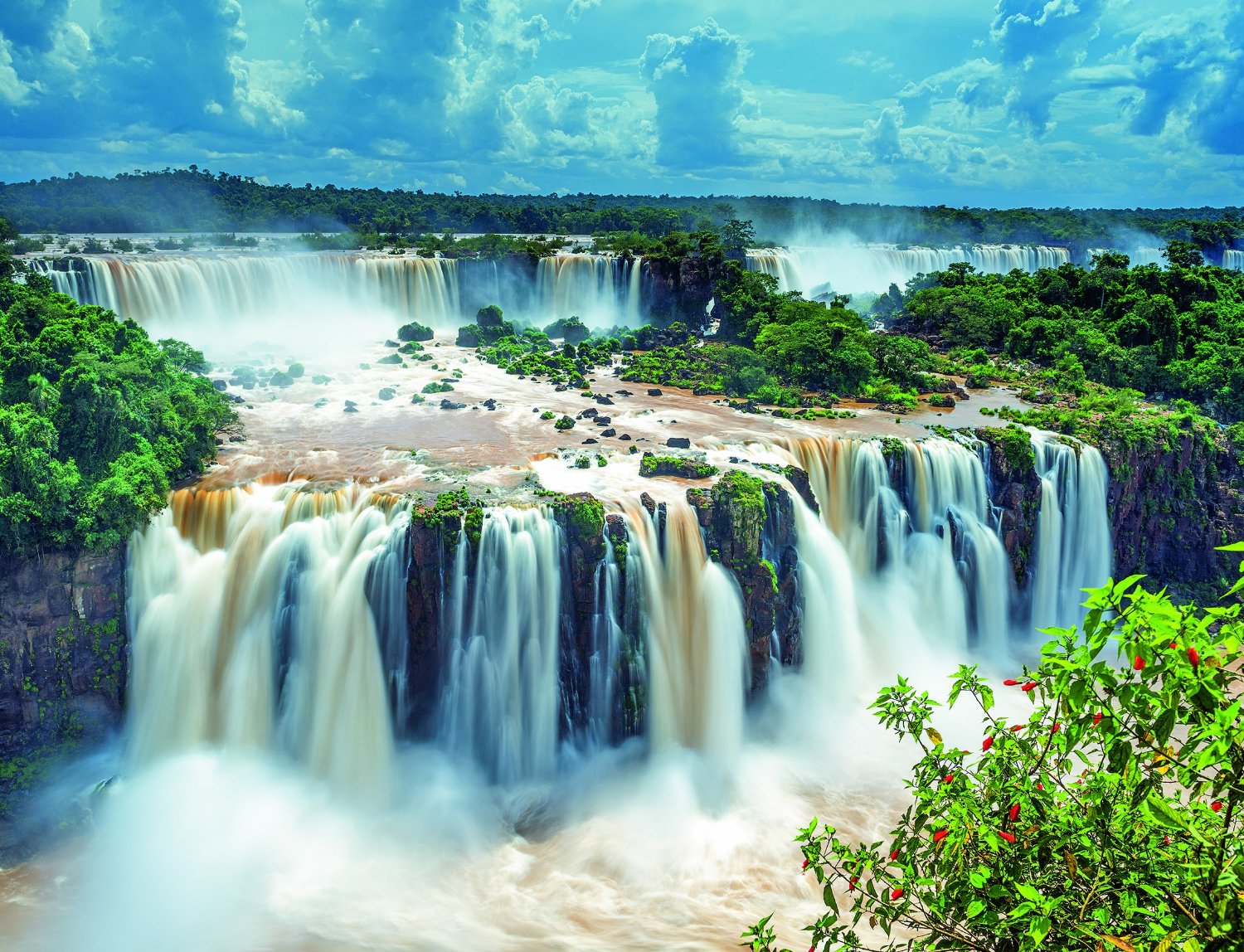 Ravensburger Iguazu Falls Brasil 2000 peças Puzzle