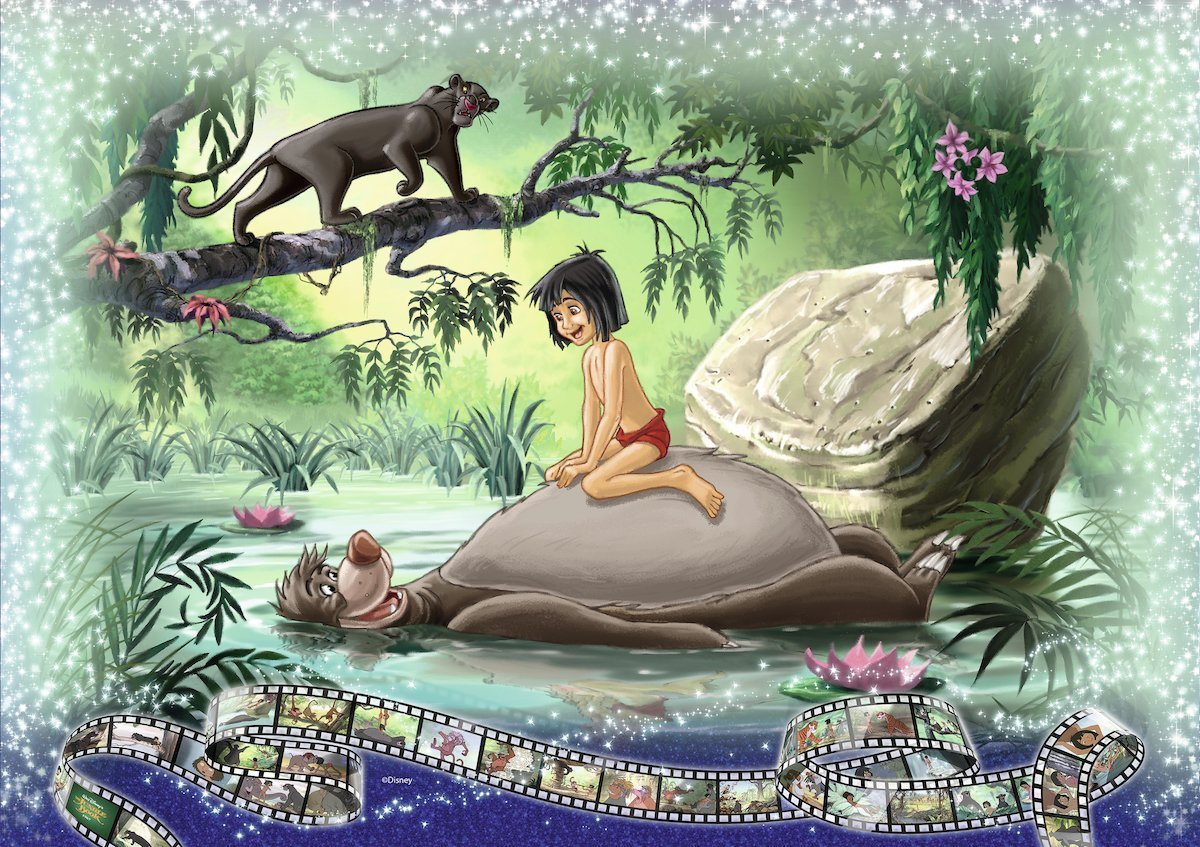 Puzzle Ravensburger O Livro da Selva 1000 Peças