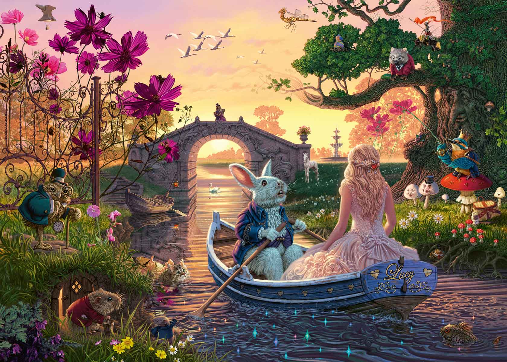 Puzzle Ravensburger Wonderland 1000 peças