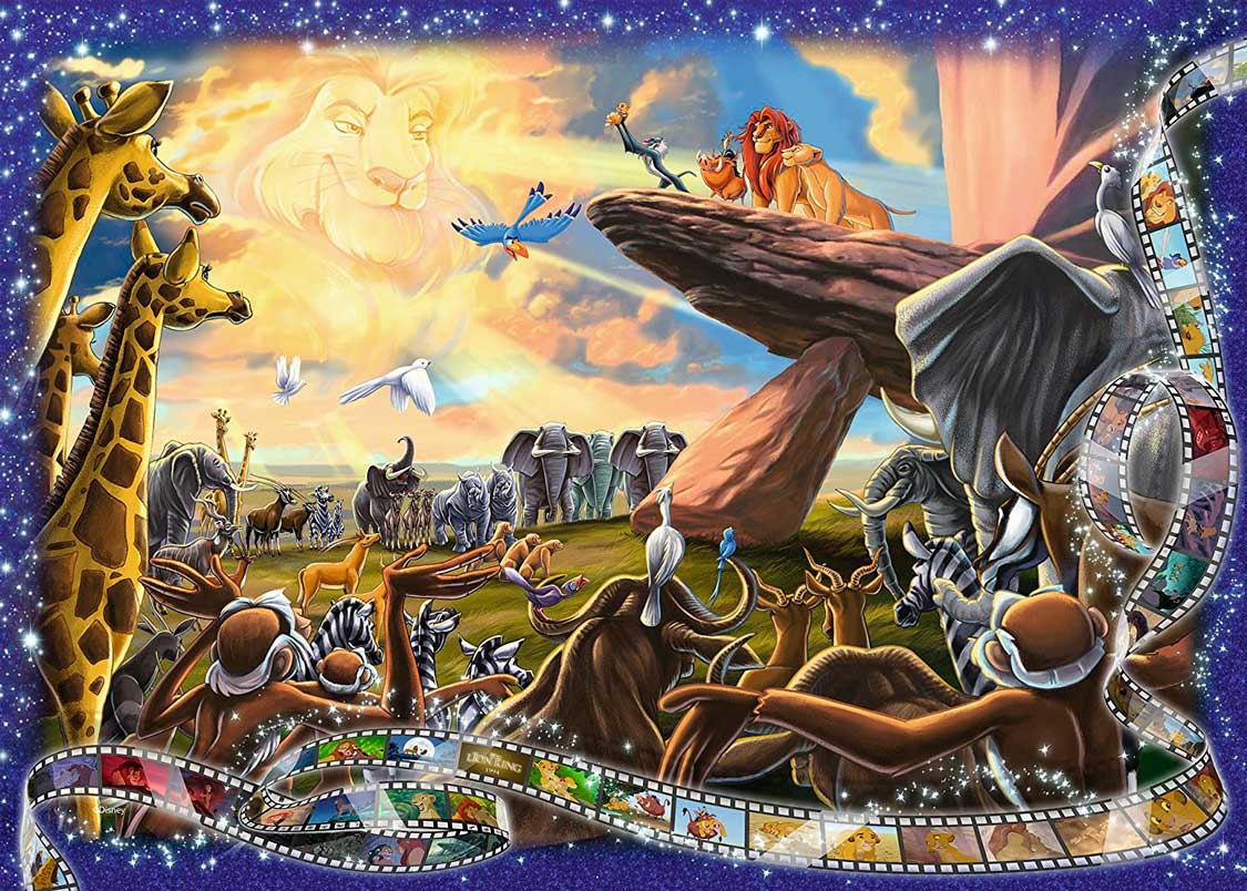 Puzzle Ravensburger O Rei Leão 1000 Peças
