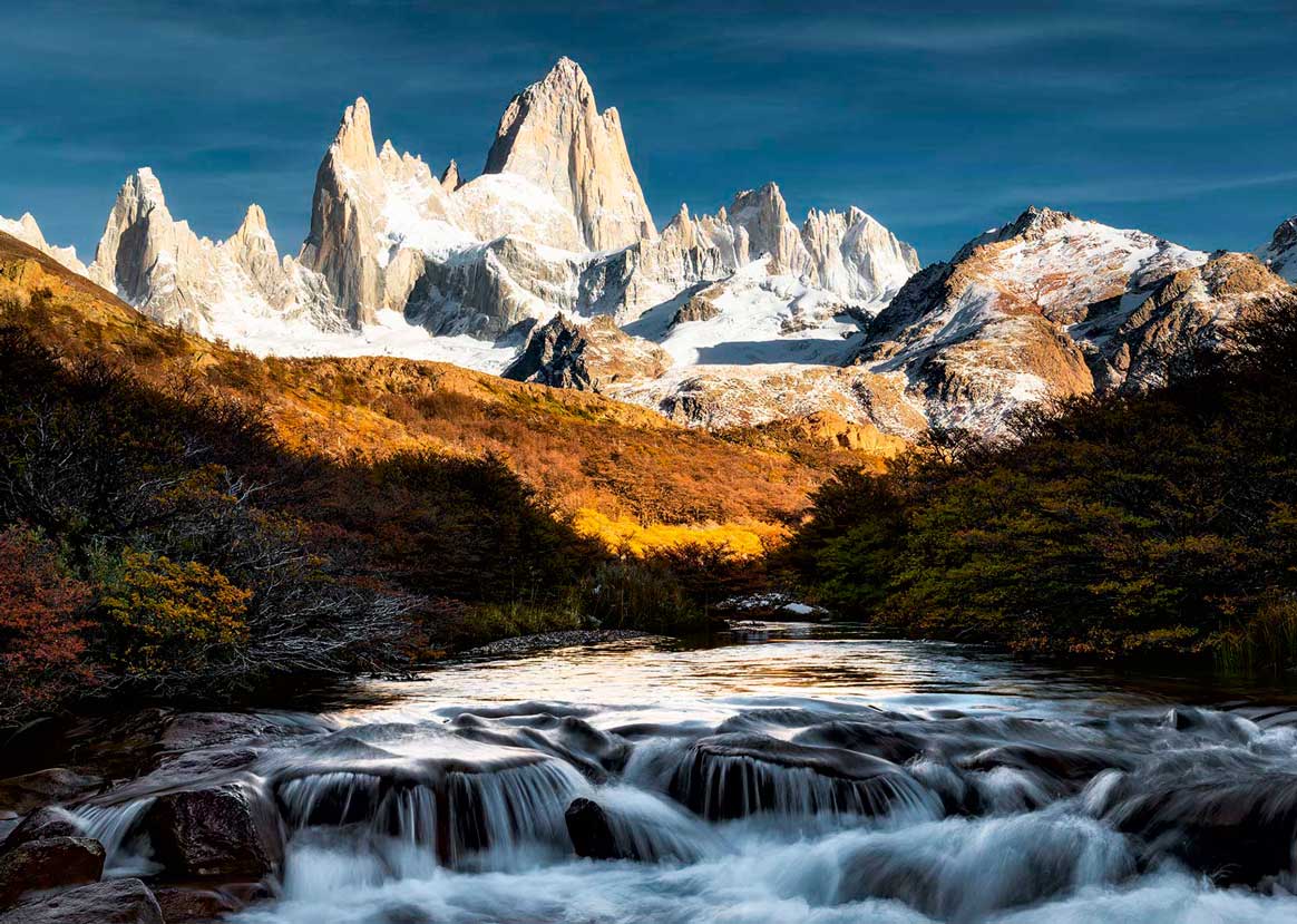 Puzzle Ravensburger Fitz Roy, Patagonia de 1000 peças