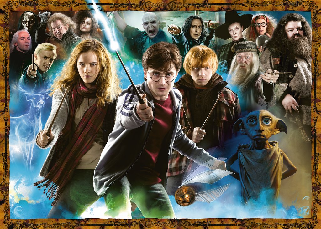 Puzzle Ravensburger Harry Potter 1000 peças