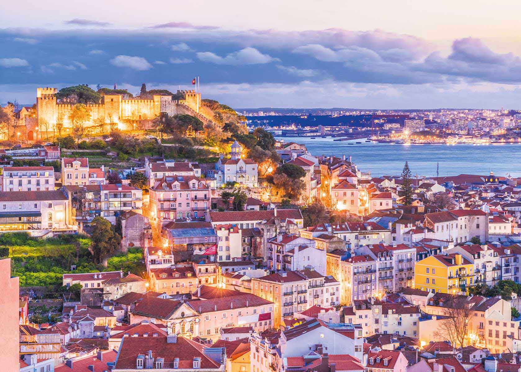 Puzzle Ravensburger Lisboa e o seu Castelo de 1000 Peças