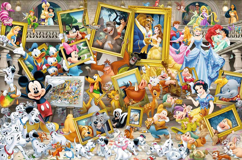 Puzzle Ravensburger Mickey Artist 5000 peças