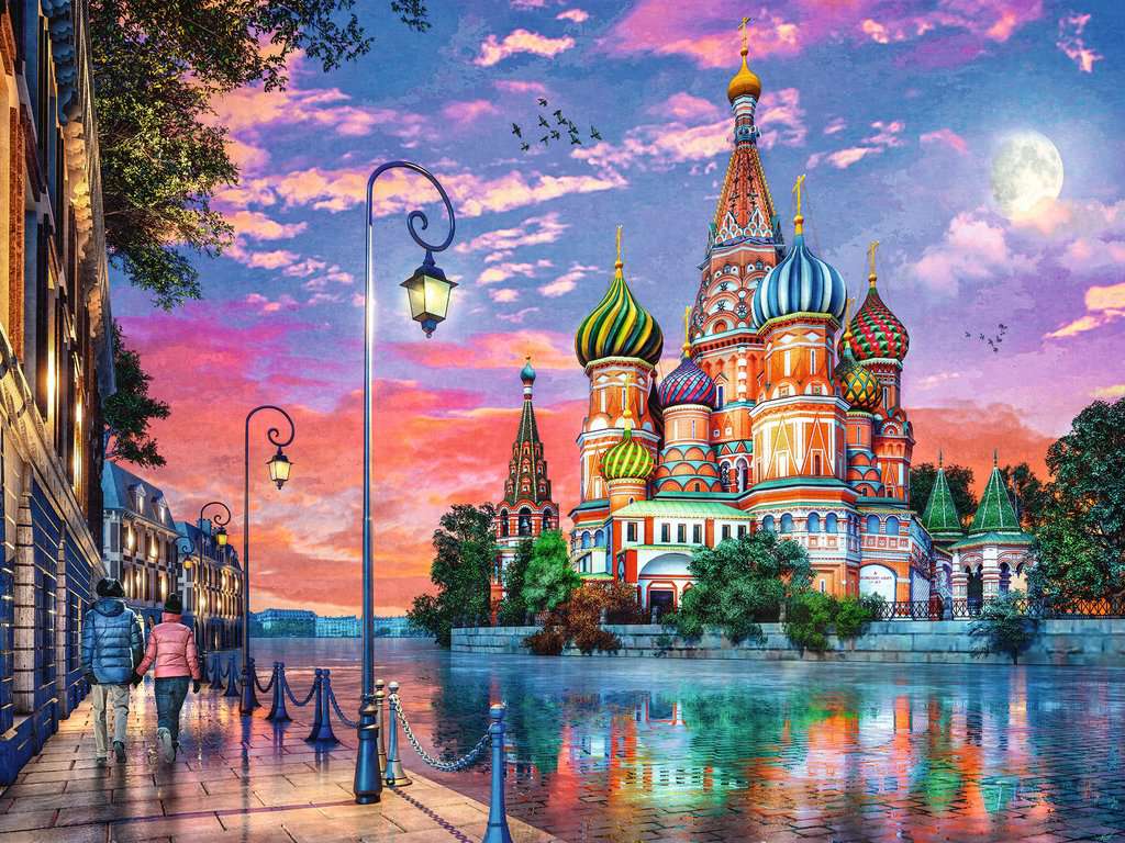 Puzzle Ravensburger Moscou 1500 peças