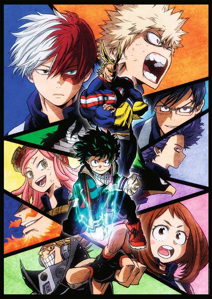 Puzzle Ravensburger My Hero Academia de 1000 peças