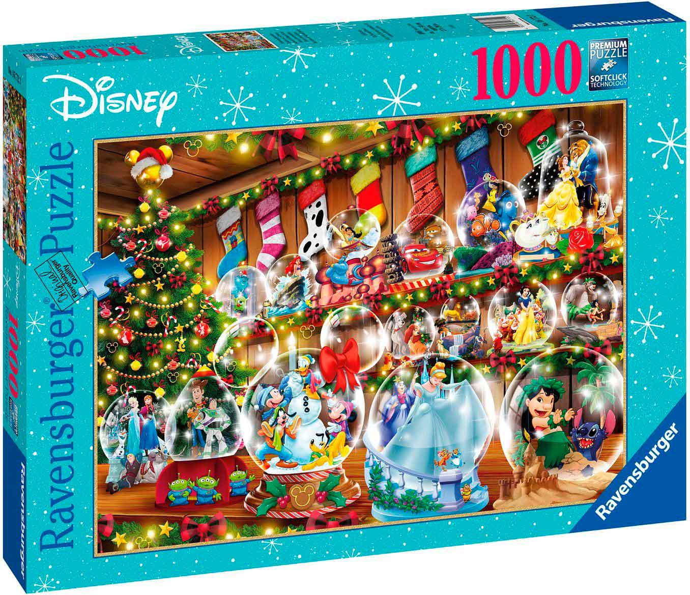 Ravensburger Disney All A bordo para o quebra-cabeça de Natal (1000 peças)