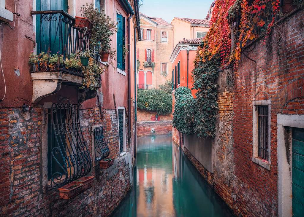 Puzzle Ravensburger Outono em Veneza de 1000 peças
