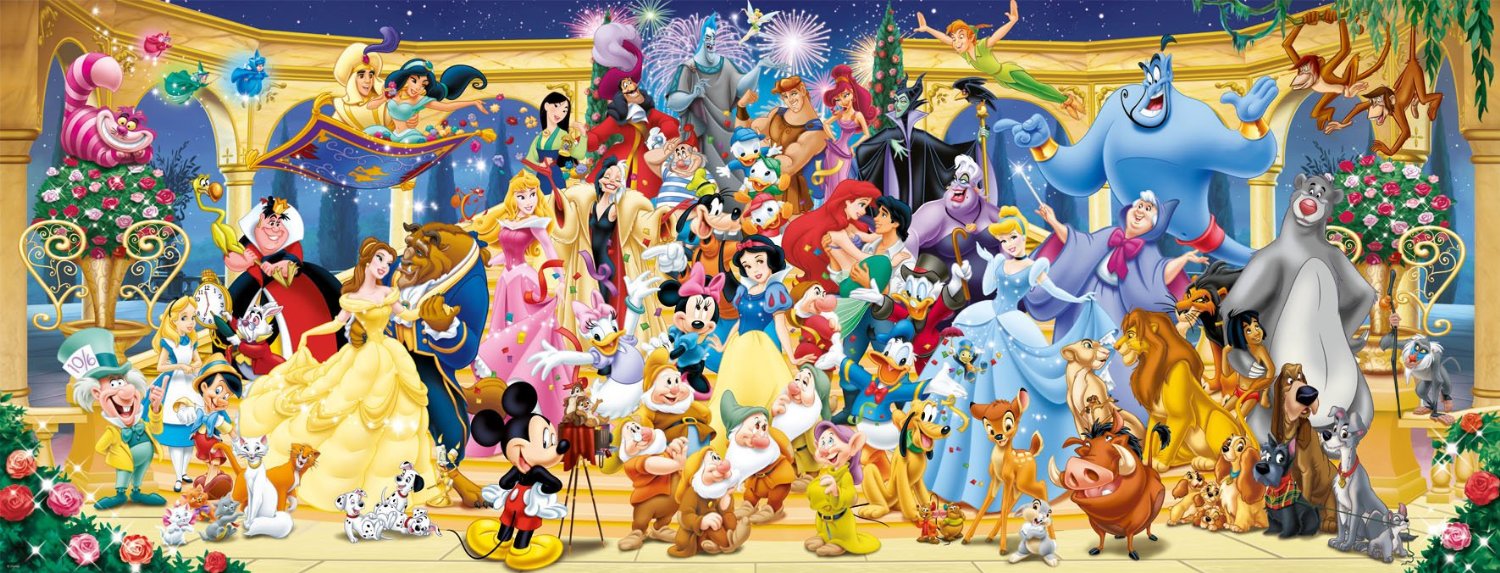 Puzzle Ravensburger Panorama Disney 1000 peças