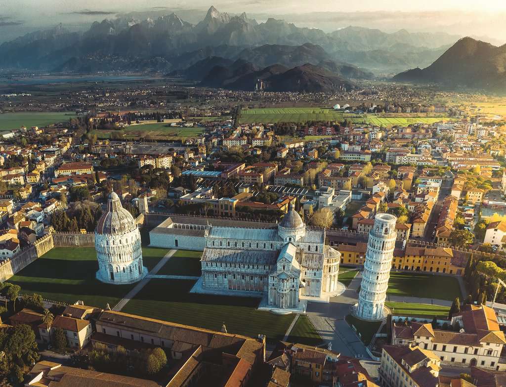 Puzzle Ravensburger Pisa na Itália de 2000 peças