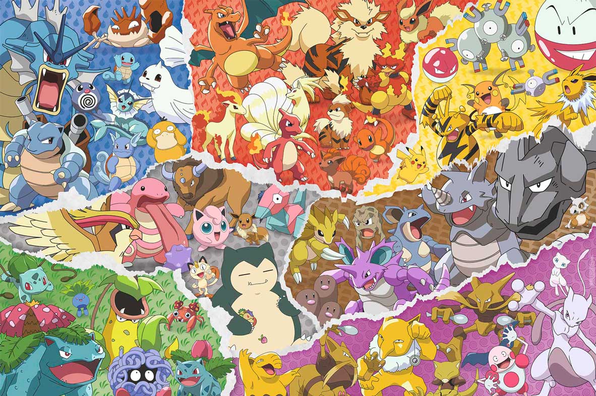 Puzzle Ravensburger Pokémon de 5000 Peças