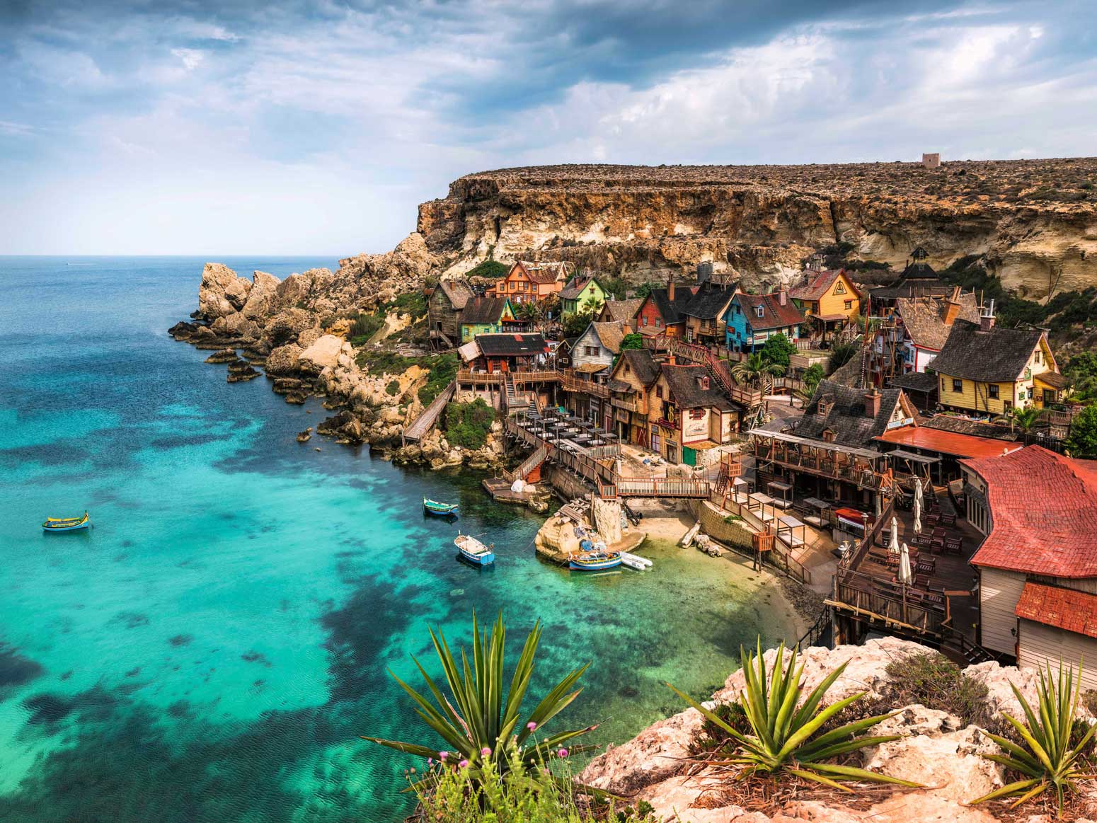 Puzzle Ravensburger Villa Popeye, Malta de 1500 peças