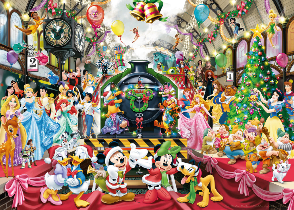 Ravensburger All Aboard, Disney Christmas 1000 Piece Puzzle