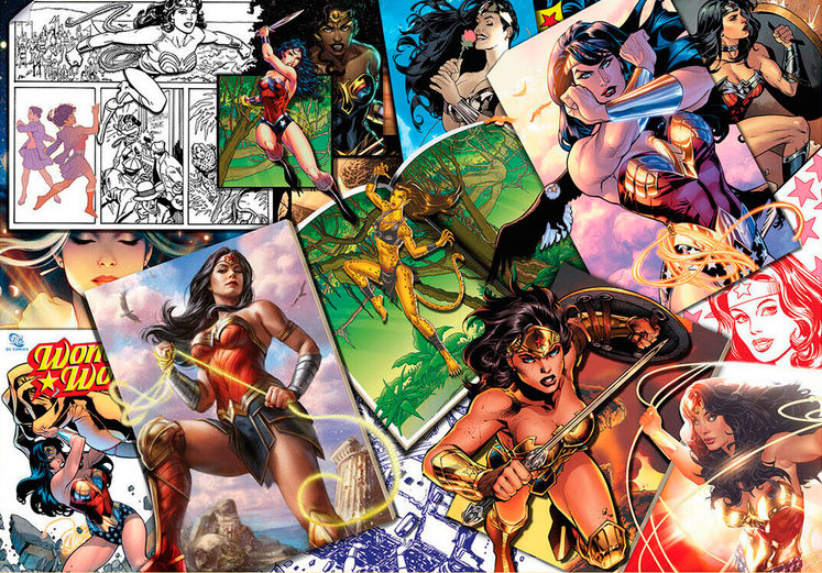 Puzzle Ravensburger Wonder Woman 1500 peças