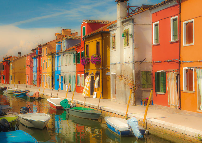 Puzzle Schmidt Ilha de Burano de 1000 Peças