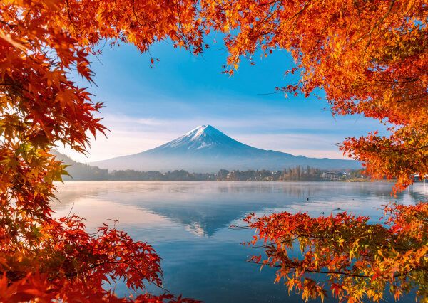 Puzzle Schmidt Monte Fuji no Outono de 1000 Peças