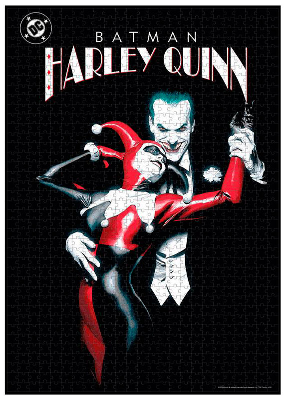 Puzzle SDToys Joker y Harley Quinn Universo DC de 100 PC