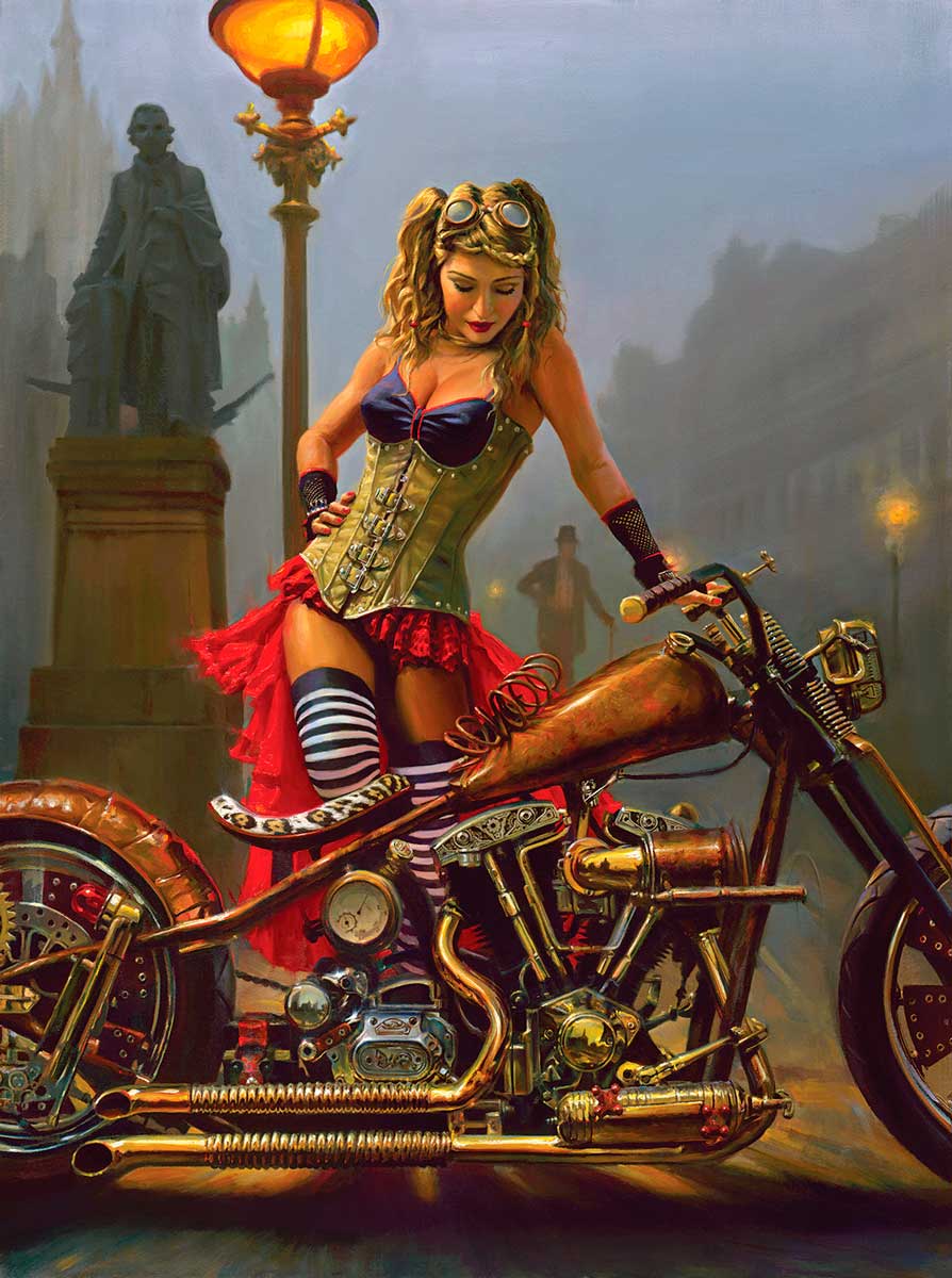 Puzzle SunsOut A Sedutora SteamPunk de 1000 Pzs