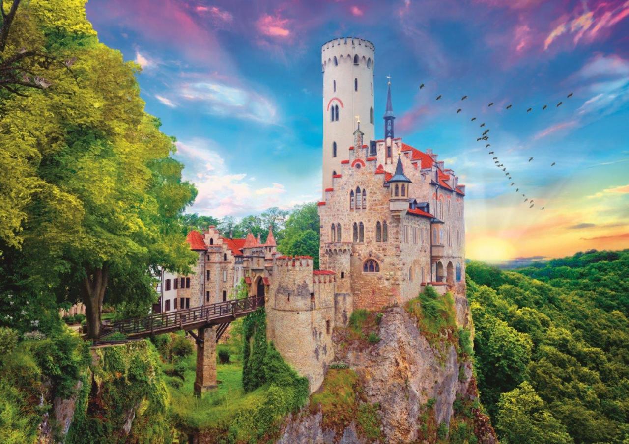 Puzzle Trefl Castelo Lichtenstein de 1000 Peças