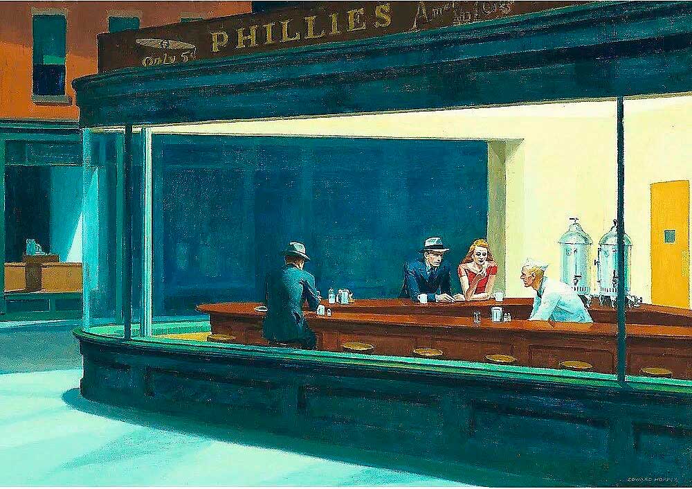 Puzzle Trefl Nighthawks de 1000 Peças