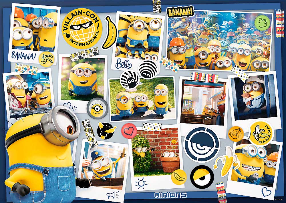 Puzzle Trefl Minions Coleção de fotos de 500 peças