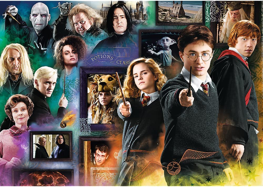 Puzzle Trefl Mundo Mágico de Harry Potter de 1000 Pçs