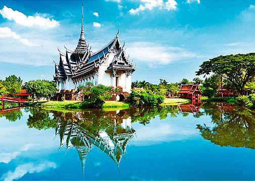 Puzzle Trefl Sanphet Prasat Palace, Tailândia 1000 peças