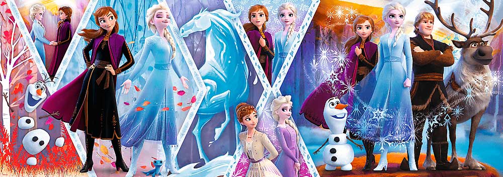 Puzzle Trefl Panorâmico Frozen 2 de 1.000 peças