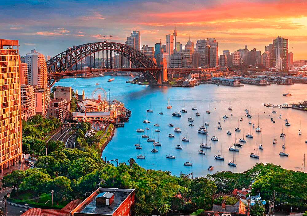 Puzzle Trefl Sydney, Australia de 1000 Peças