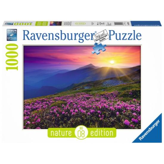 Puzzle Ravensburger Mountains at Dawn 1000 peças