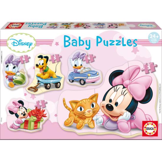 Minie Mouse de Puzzle progressivo para bebê