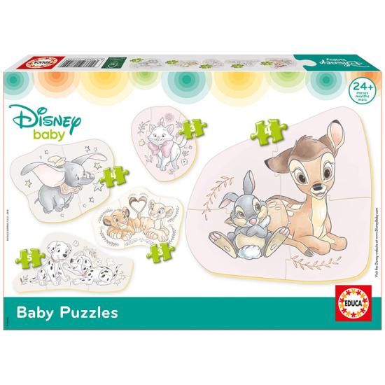 Puzzles Baby Educa Animais da Disney