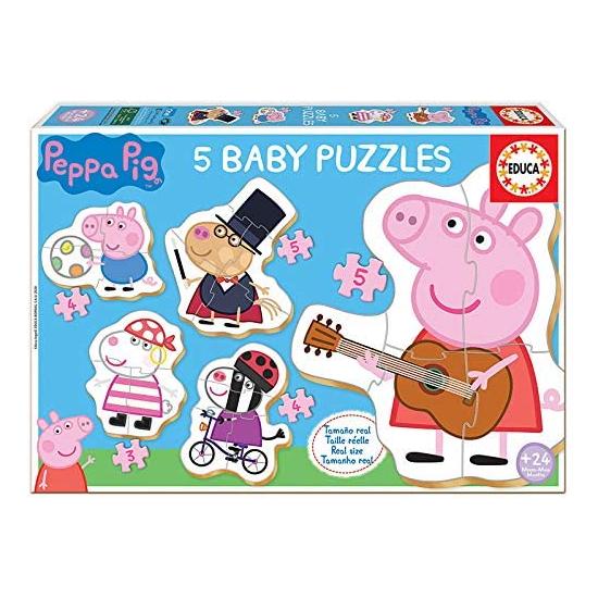 Puzzles Baby Educa Peppa Pig 2