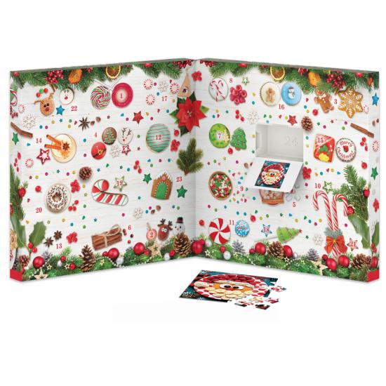 Calendário do Advento Eurographics Delícias de Natal  24 x 50P