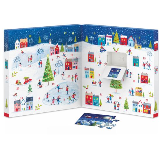 Calendário do Advento Eurographics Christmas Village 24 x 50P