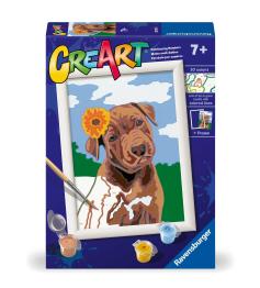 Creart Ravensburger Cachorrinho com Flor