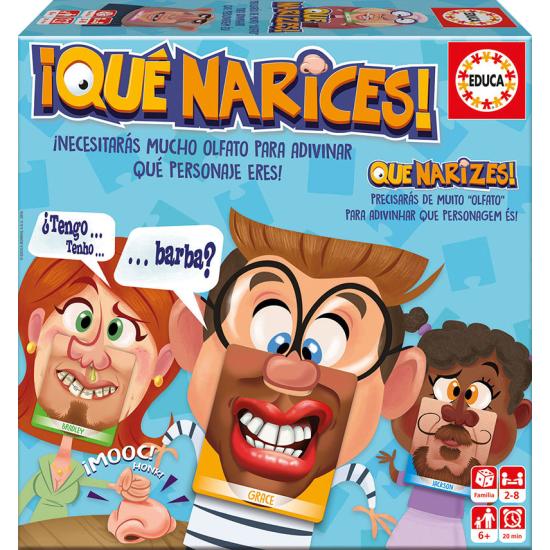 Eduque o que narizes jogo de tabuleiro