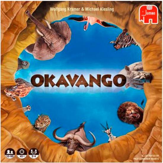 Jogo de Tabuleiro Okavango Jumbo