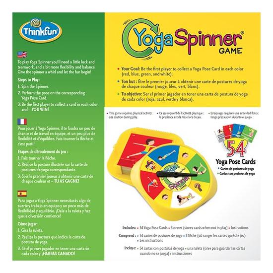 Think Fun Yoga Spinner Jogo Educacional