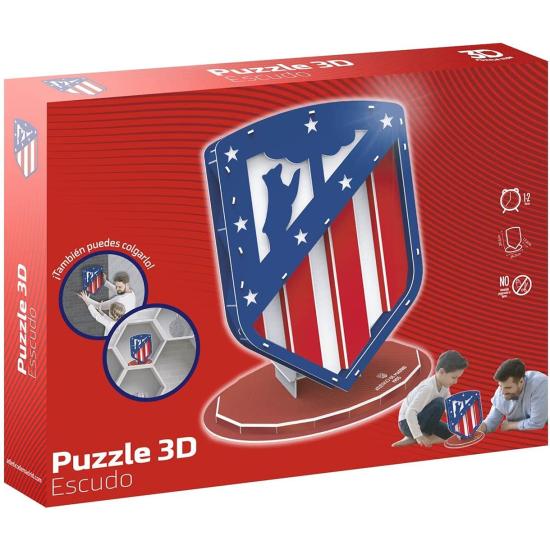 Puzzle 3D Escudo Atlético de Madrid