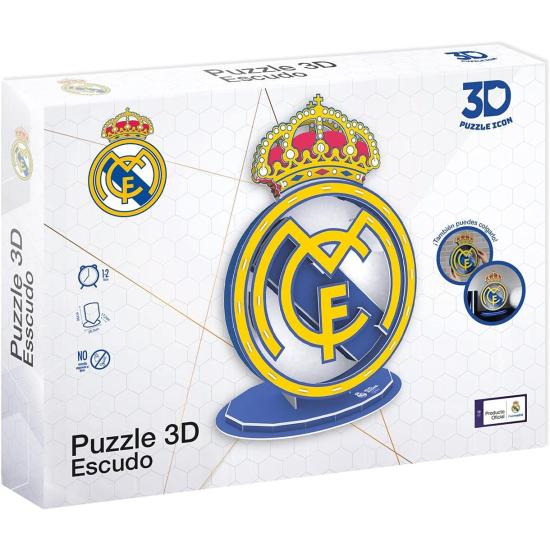 Puzzle 3D Escudo Real Madrid Puzzle 3D Escudo Real Madrid