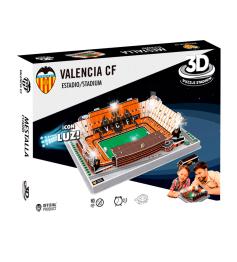 Puzzle 3D Estadio Mestalla Valencia CF com Luz
