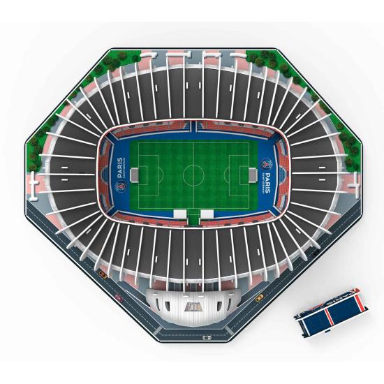 Puzzle 3D Estadio Parc des Princes PSG com Luz