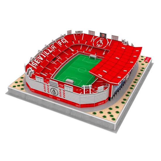 Puzzle 3D Estadio Ramón Sánchez Pizjuán Sevilla FC com Luz
